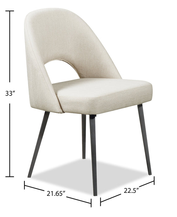 Elijah Dining Chair - Taupe