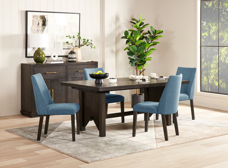 Emery Upholstered Dining Chair - Blue
