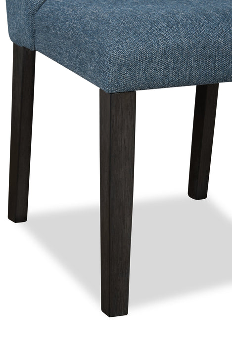 Emery Upholstered Dining Chair - Blue