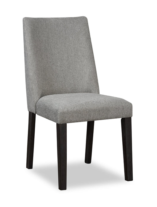 Emery Upholstered Dining Chair - Charcoal