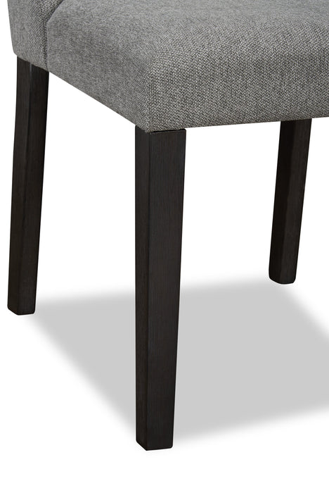 Emery Upholstered Dining Chair - Charcoal