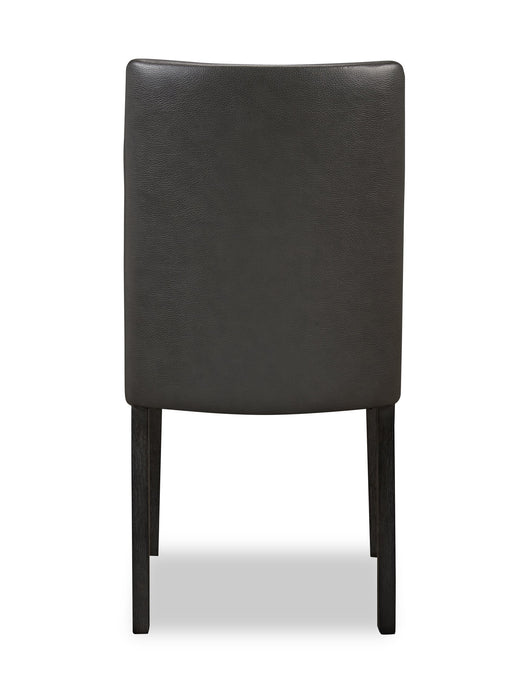 Emery Vegan Leather Dining Chair - Brown