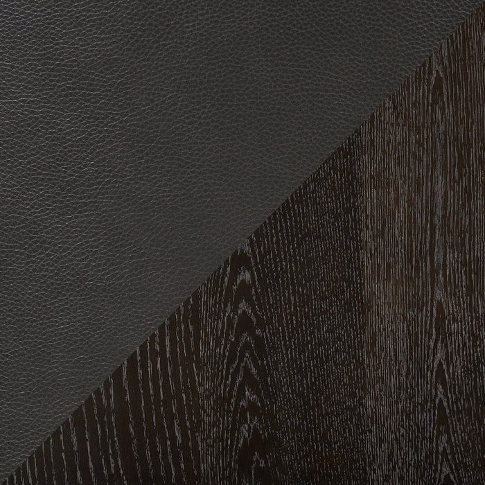 Emery Vegan Leather Dining Chair - Brown