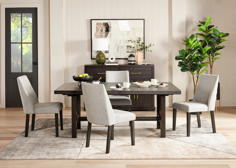 Emery Upholstered Dining Chair - Grey