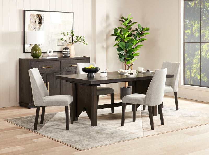 Emery Upholstered Dining Chair - Grey
