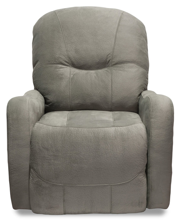 Made in Canada Everett 33.5\" Fabric Reclining Chair - Grey 