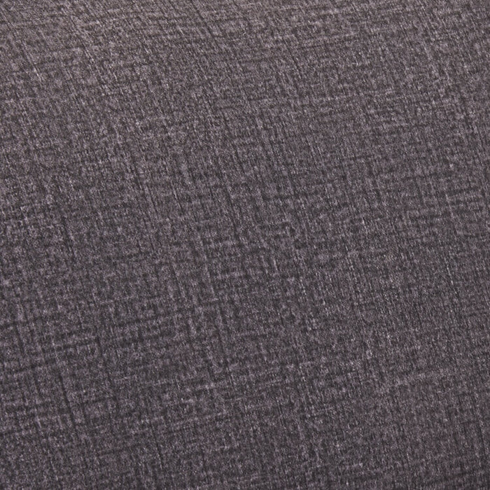 Dynasty Everlee 76.5\" Grey Microsuede Queen-Size Sofa Bed with Memory Foam and Two Accent Pillows