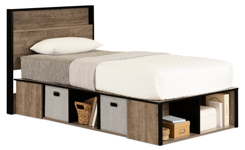 Everley Twin Storage Bed