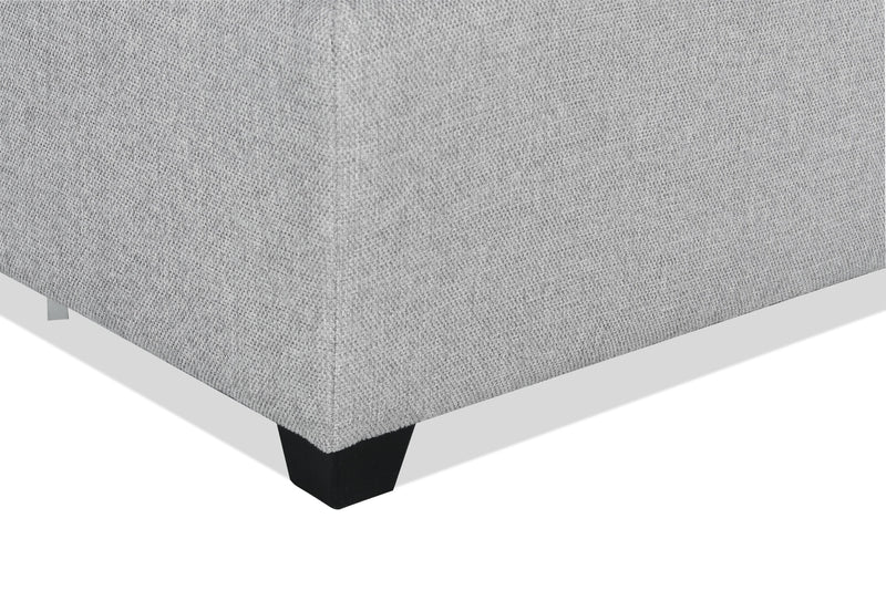 Evolve Sectional with Ottoman - Grey