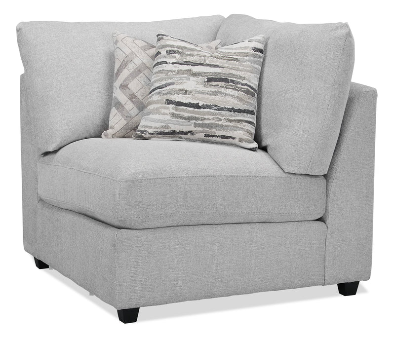 Evolve Sectional with Ottoman - Grey