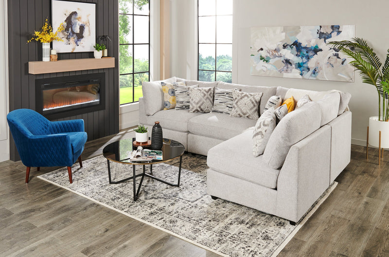 Evolve 4-Piece Sectional - Grey