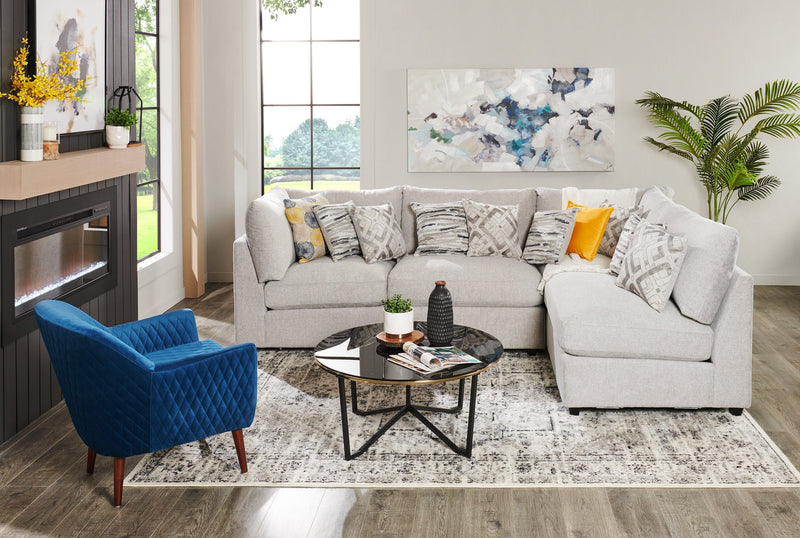 Evolve 4-Piece Sectional - Grey
