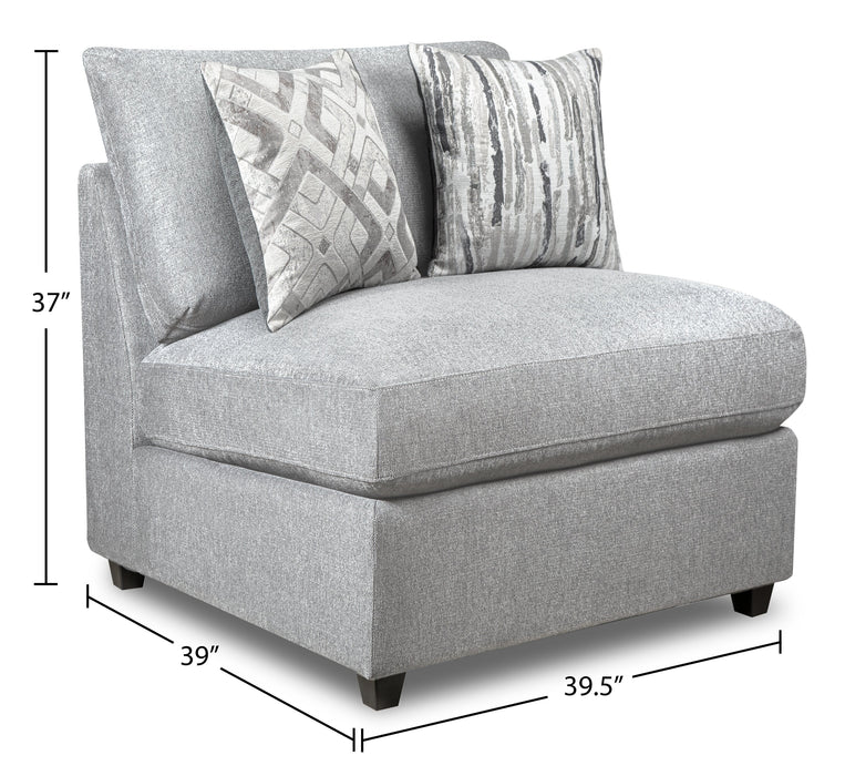 Evolve 8-Piece Sectional - Grey 