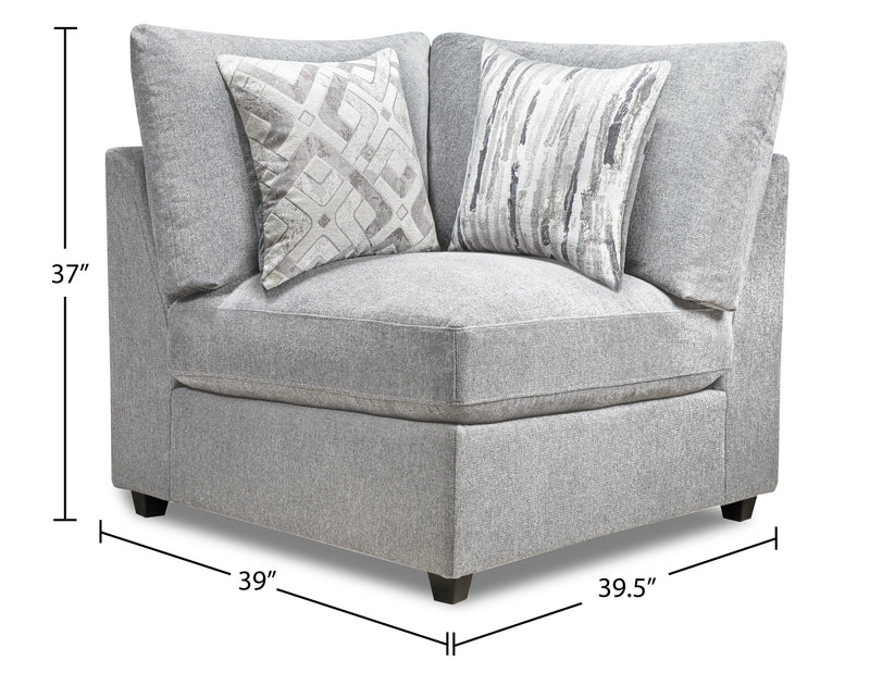 Evolve 8-Piece Sectional - Grey 