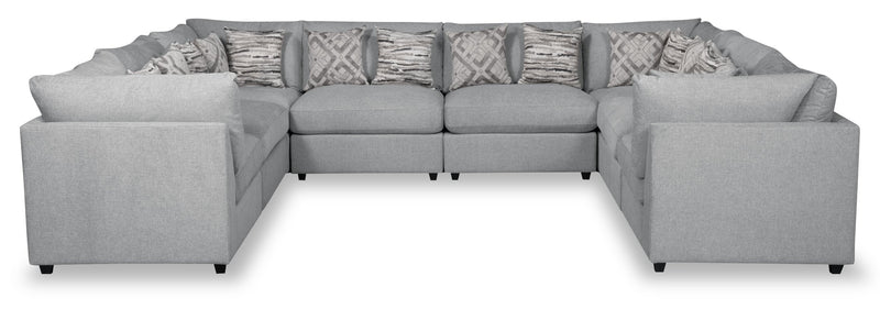 Evolve 8-Piece Sectional - Grey 