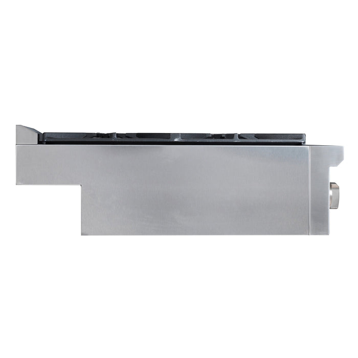 Ancona 36\" Commercial Style Slide-In Gas Cooktop - AN-2161 