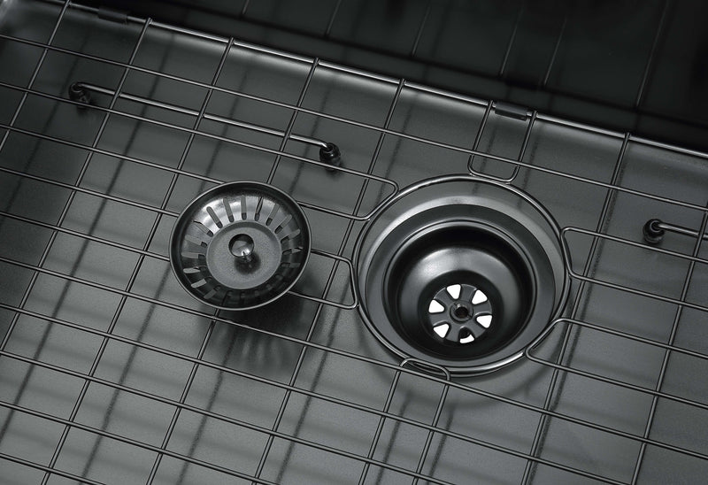 Ancona Prestige Series 32\" 60/40 Undermount Kitchen Sink - AN-3314