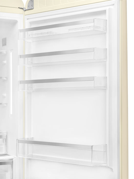Smeg 18 Cu. Ft. Retro Bottom-Freezer Refrigerator - FAB38URCR