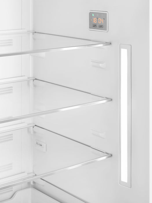 Smeg 18 Cu. Ft. Retro Bottom-Freezer Refrigerator - FAB38URWH