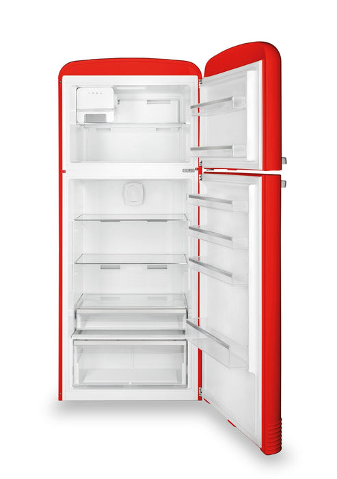 Smeg 19.28 Cu. Ft. Retro Top-Freezer Refrigerator - FAB50URRD3