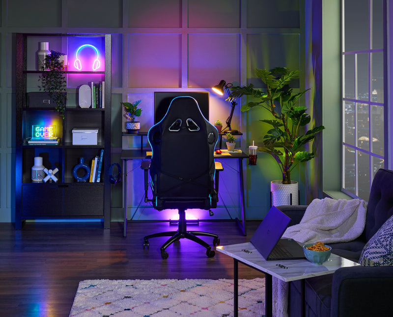 Falcon 30” Ergonomic Gaming Chair - Black