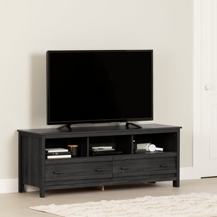 Exhibit 60\" TV Stand - Grey Oak 