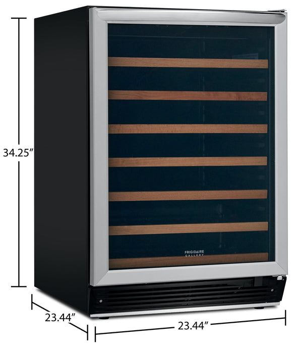 Frigidaire 5.3 Cu. Ft. 52-Bottle Wine Cooler - FGWC5233TS