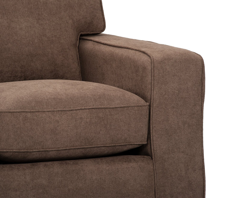 Fiona Chenille Chair - Mocha