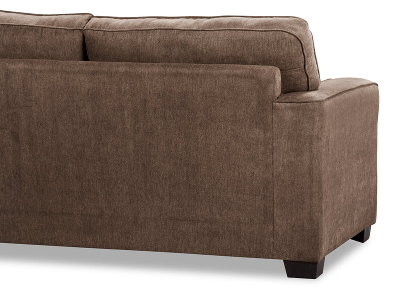 Fiona Chenille Sofa – Mocha