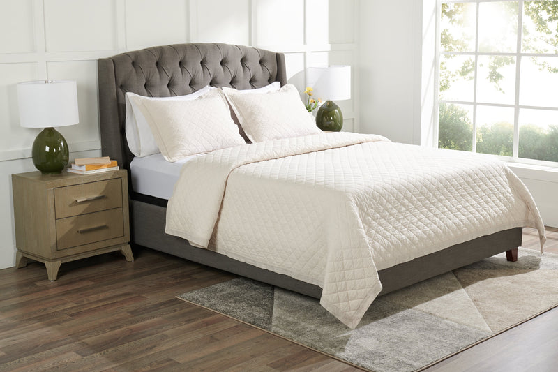 Flaxseed Cove 3-Piece Queen Quilt Set