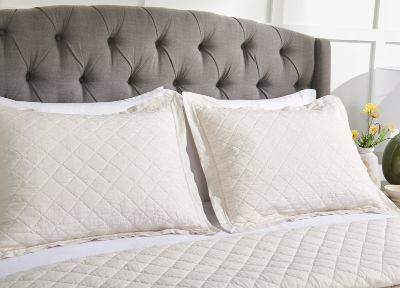 Flaxseed Cove 3-Piece Queen Quilt Set