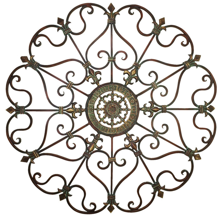 Metal Fleur-de-Lis Wall Decor – 29\" x 29\"