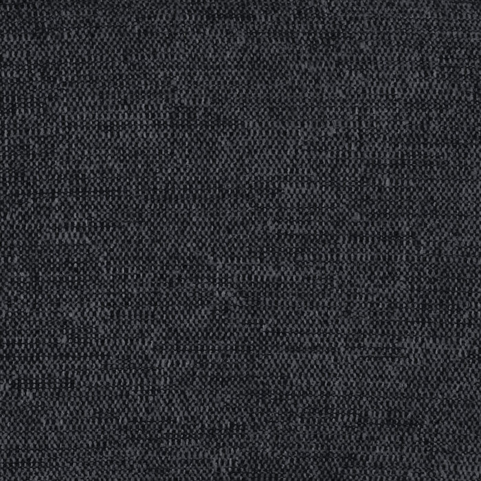 Fusion Modular 33.46\" Charcoal Grey Chenille Fabric Armless Chair with Removable Feather Down Cushion