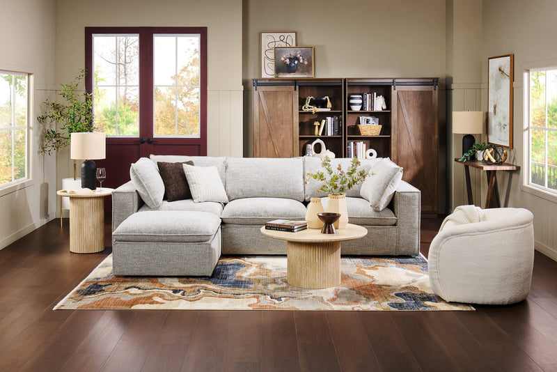 Warren Accent Cabinet - Walnut Oak