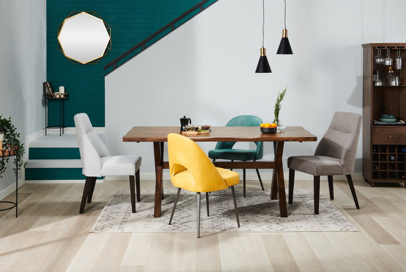 Gabi Accent Dining Chair - Charcoal