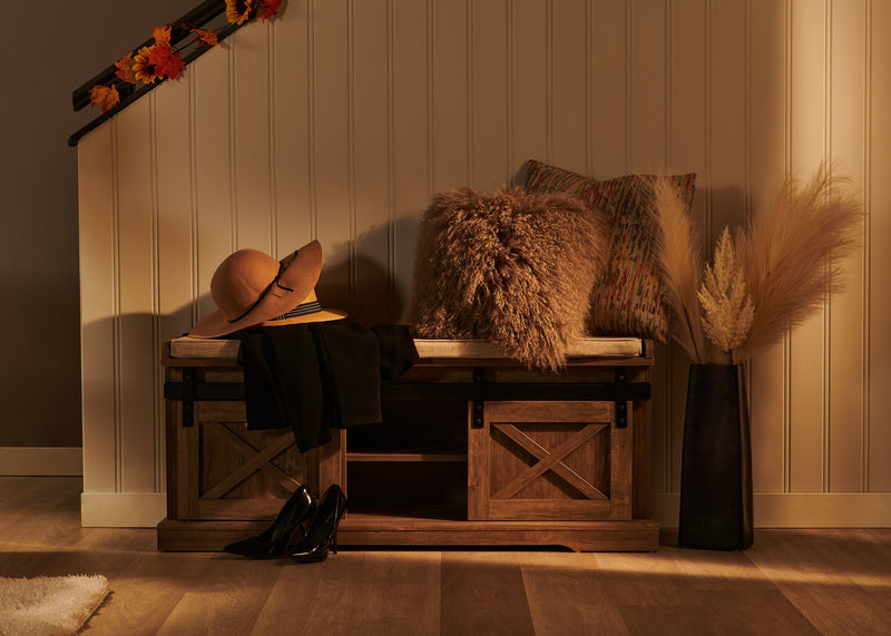 Gavin Bench with Shoe Storage