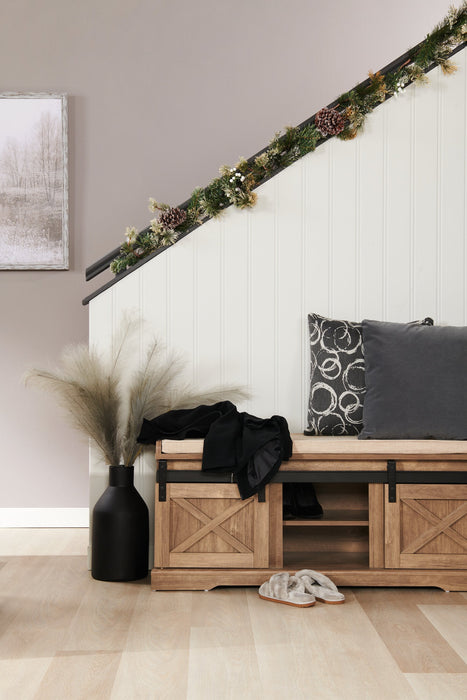 Gavin Bench with Shoe Storage