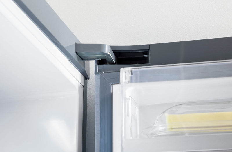 GE 31\" 17.7 Cu. Ft. Counter-Depth Bottom-Freezer Refrigerator - Stainless Steel - GBE17HYRFS 
