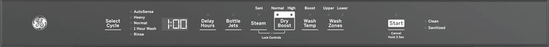 GE Top-Control Dishwasher with Sanitize Cycle - GDT670SMVES