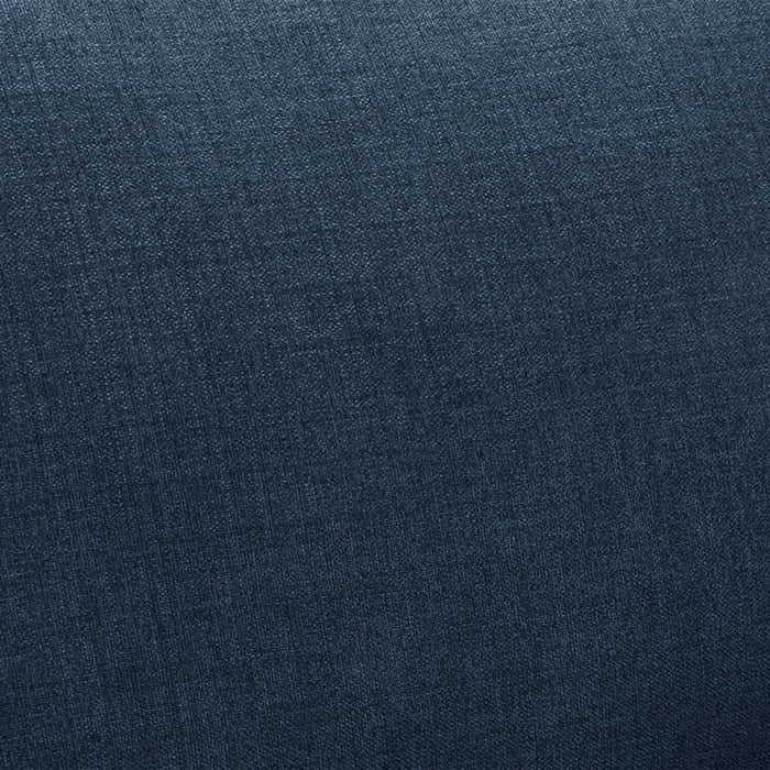 Gena 2-Piece Linen-Look Fabric Right-Facing Sectional - Midnight