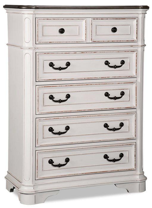 Grace Chest with Lift-Top - Antique White