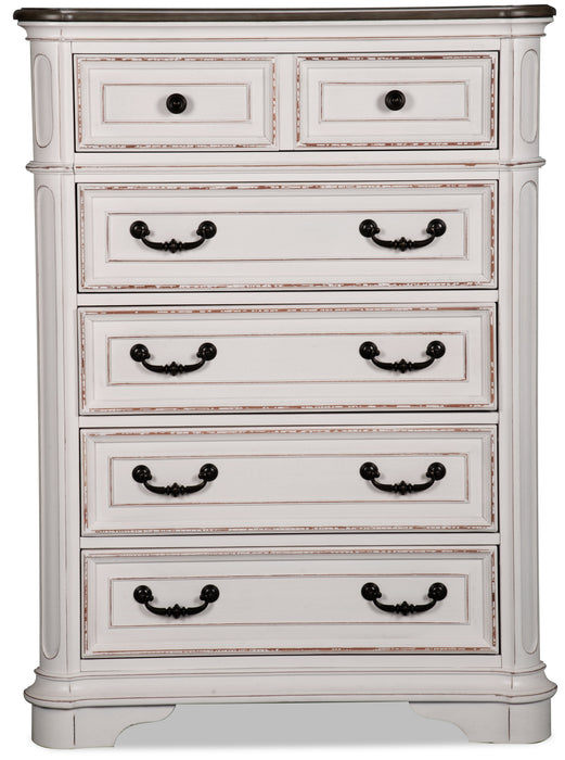 Grace Chest with Lift-Top - Antique White