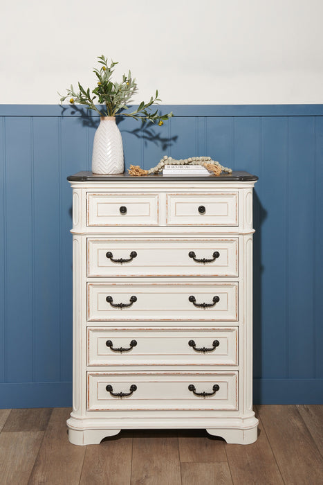 Grace Chest with Lift-Top - Antique White