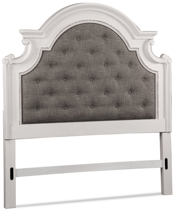 Grace Queen Bed - Antique White