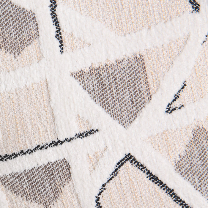 Haden 30\" Chenille Fabric Accent Chair with Wood Base and Nailhead Trim - Angelou Linen Multicolour