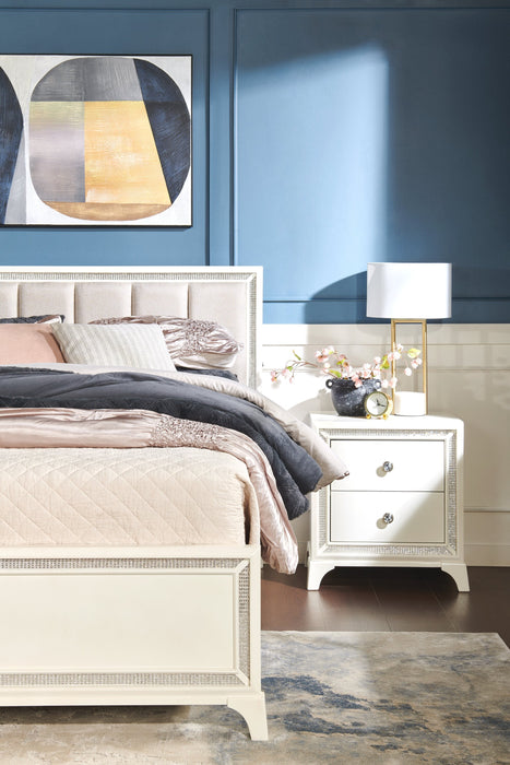 Halo Nightstand - White