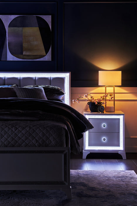 Halo Nightstand - White