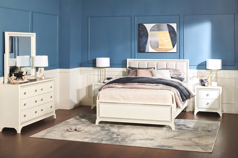 Halo Nightstand - White