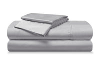 BEDGEAR Hyper-Cotton™ 4-Piece Queen Split Head Sheet Set - Light Grey 