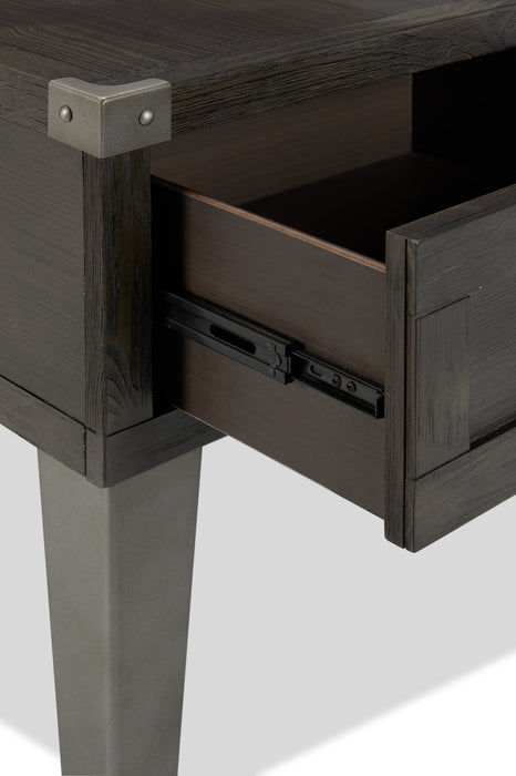 Hilla End Table - Dark Brown